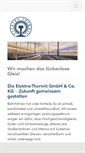 Mobile Screenshot of elektro-thermit.de